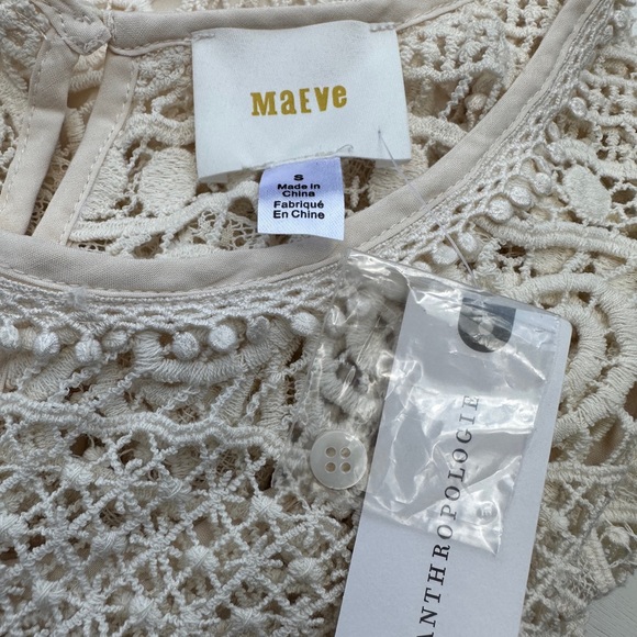 NWT Anthropologie Maeve Crochet dress - Picture 7 of 9